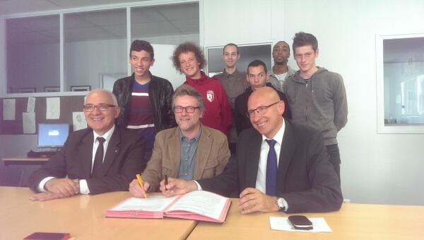 Le Rotary Club de Lille s'engage auprès de l'E2C.