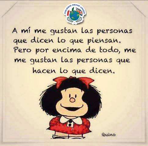 BUENOS DÍAS, HAZ QUE TUS PALABRAS SEAN ACORDES CON TUS ACCIONES!