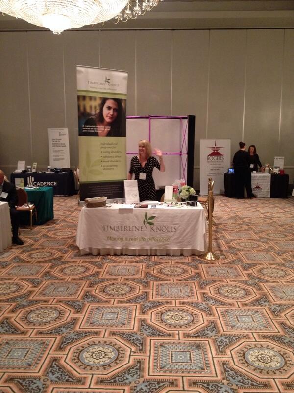 It's so fun to have our friends from <a href="/TimberlineK/">Timberline Knolls</a> across the aisle at the #NIEPA conference!