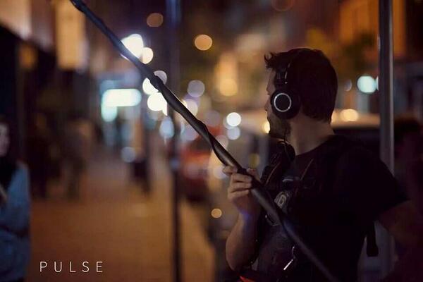 soundrelated's tweet image. David Vincent Smith snapped this great still of me on location last night for @PulseFilm.