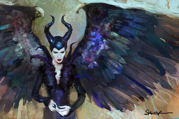 TheOneAcademy's tweet photo. Illustration of @Maleficent by one of our talented own, Sack Tlim. Check out more at: http://t.co/64vn2idmL1 #art http://t.co/4e55t3Coib