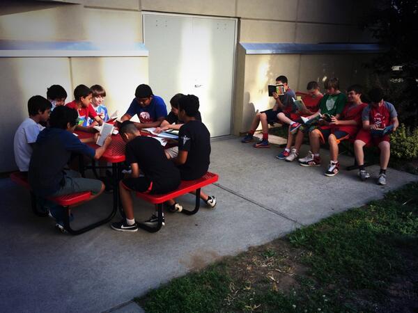 NLDeStefano's tweet image. ELA all day. #randomactsofreading @MineolaMS1