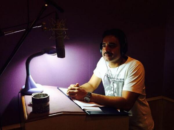 MainAurCharles_'s tweet photo. Dubbing continues! With the notorious 'Satpal' ... The Sandeep Pooniya http://t.co/d92GYMFTaH