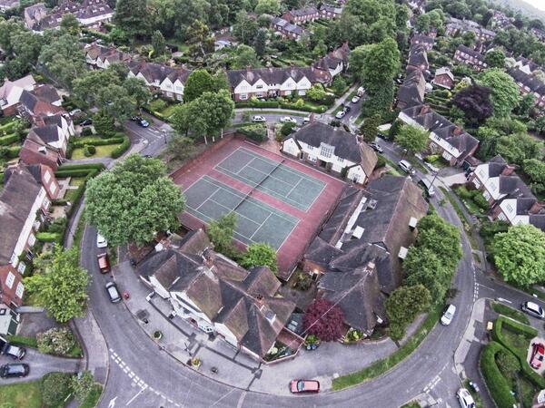 MoorPoolHT's tweet photo. And now for our 1000th tweet....courtesy of @BhamUpdates = #MoorPool from 1000....ish feet......aka a long way up! http://t.co/C8nnqy2Obe