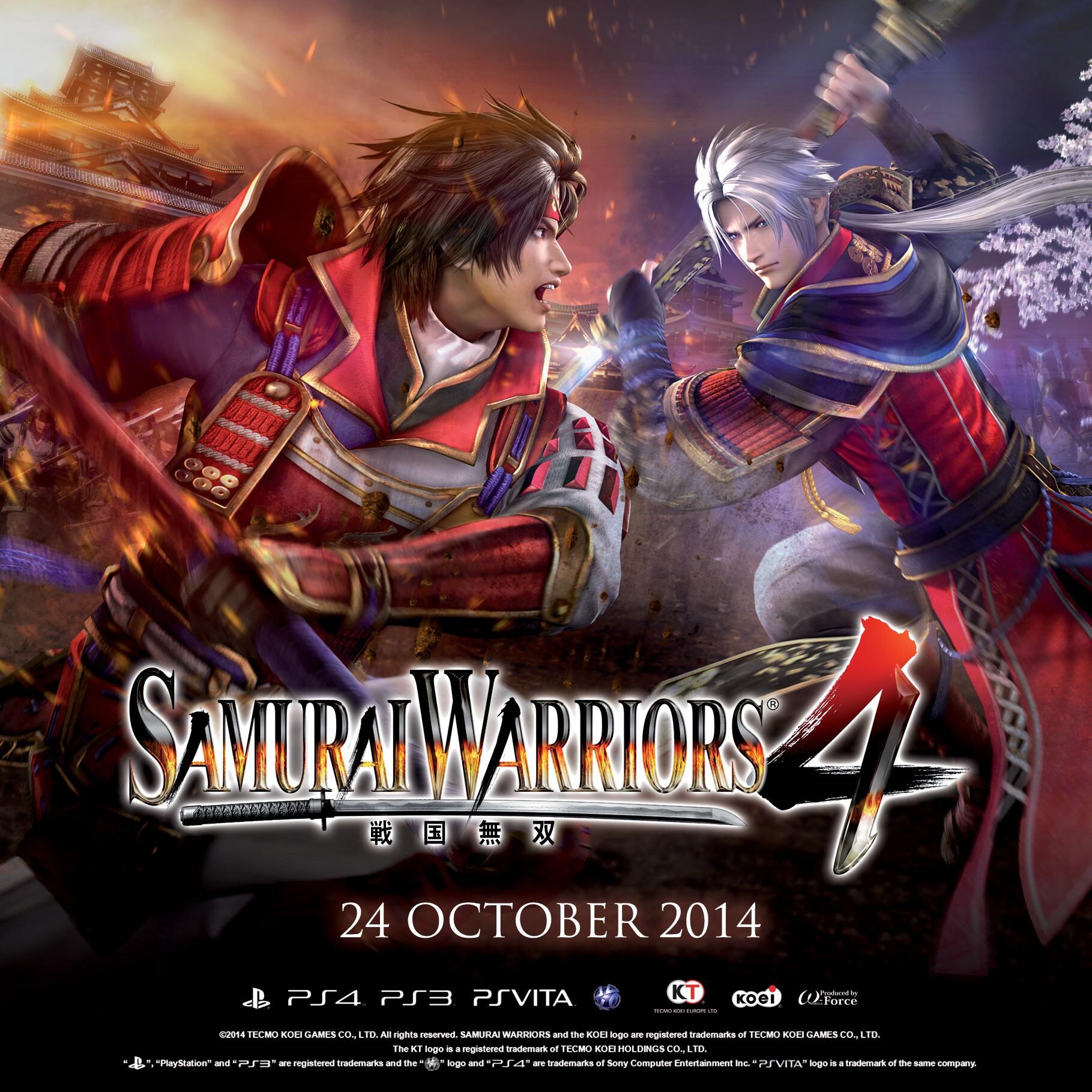Samurai warriors 4 on sale ps3