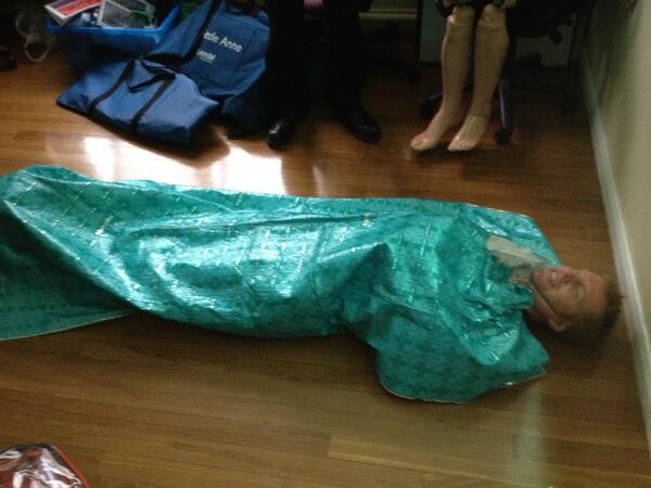 Learning new proffesional skills  today with Immediate Casualty Trauma Care Course. Excellent Instruction from T&amp;DC