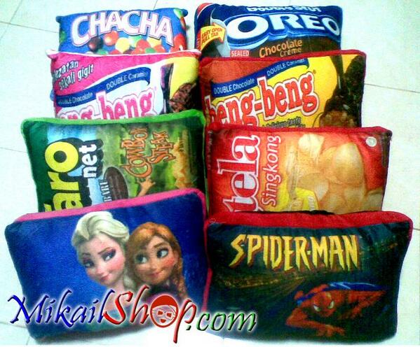 Mikailshop's tweet photo. Bantal karakter dan snack Rp.65.000
Batu Aji, Batam Telp: 0852 6408 9402 Pin BB : 764B0D83 
http://t.co/vh0xsKQxX8 http://t.co/iooyYu7nbo
