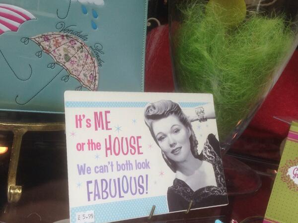 Spotted in Ludlow - wonder how my guests would feel about the sentiment