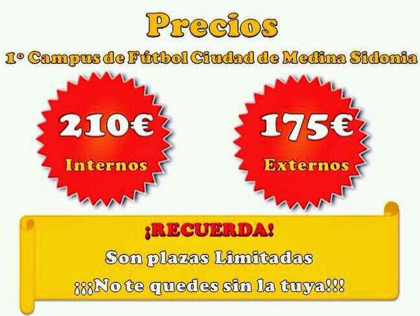 litelchau's tweet photo. Campus Ciudad de Medina Sidonia. Estos son los precios (Hotel 4 estrellas) http://t.co/zjGDl95S2j