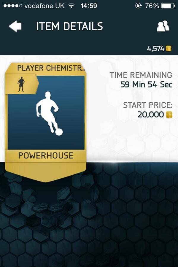 Wagers_PS_Xbox's tweet photo. If you want the team in my profile picture then be the highest bidder on this card :D Team name: Colonel Getafe http://t.co/nmzaB02wq8