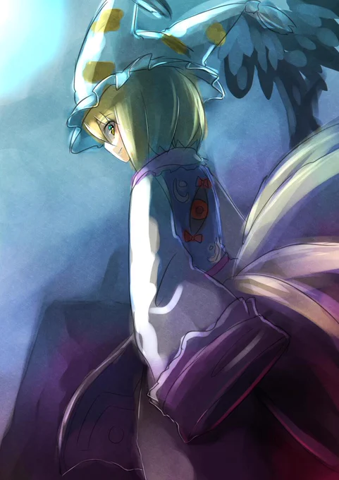 藍さま#深夜の真剣お絵描き60分一本勝負 