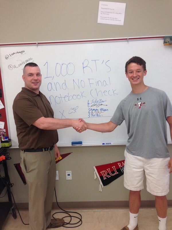 tbane42's tweet photo. 1,000 RETWEETS AND NO FINAL NOTEBOOK CHECK! Please retweet!💯💯 http://t.co/u9vrlmGVtd