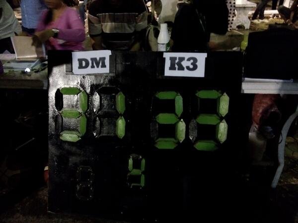 DN28PPNS's tweet image. update basket : K3 vs DM dimenangkan oleh K3!!! selamat K3... #unityforrevolution