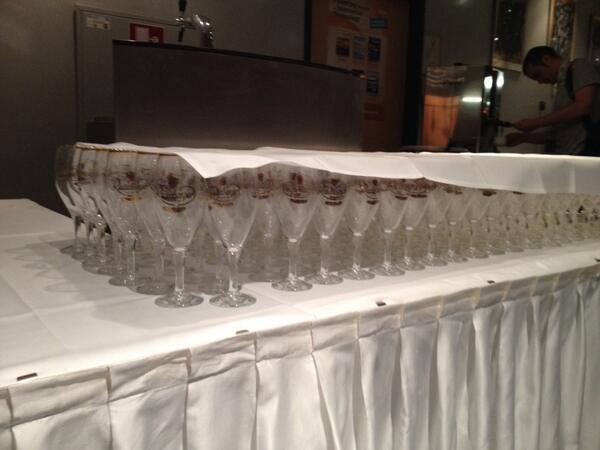 Gute Vorzeichen auf die Abendveranstaltung auf der #webinale