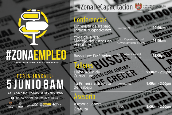 BTrabajo_IMJUV's tweet photo. Faltan 2 dias, Entrega a tu curriculum y preparate para conseguir tu nuevo empleo en #Zonaempleo @IMJUV http://t.co/H5Ev60KgJk