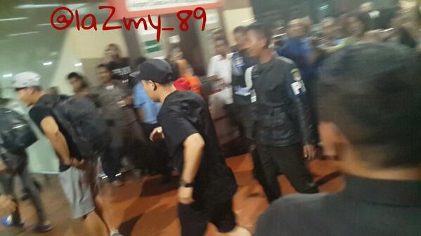 laZmy's tweet photo. Akhirny bs ktemu jg.kmrn g nntn ke GBK.smg mrk ke indo lg y @runningmancomm @RunningMan_Indo  #runningmaninindonesia http://t.co/EiQtzsqMj2