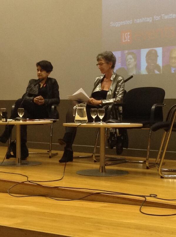 And we're off... @conorgearty introduces Shami Chakrabarti and Nicola Lacey #lsefreedom http://t.co/wcTLHEadnN