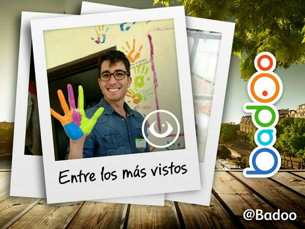Fansfedefarrell's tweet image. He recibido un premio por ser una de las personas más vistas de la semana en #badoo badoo.com/b/1285764824/3…