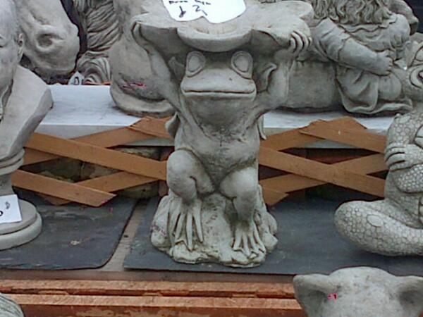 fisk12's tweet photo. Frog dish £25 http://t.co/nsL0aN2yrQ