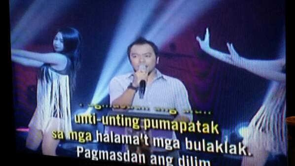 mywency's tweet photo. Watching my loves in singing bee hehe :) http://t.co/FxUQLlEY4N