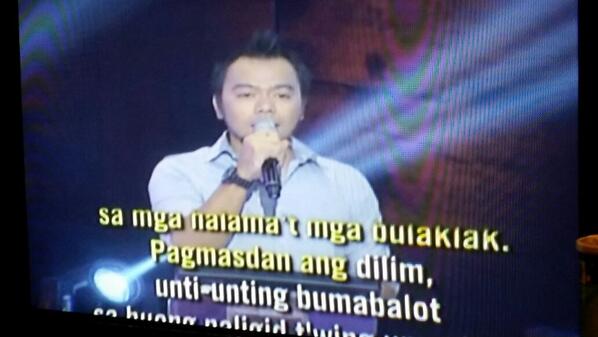 mywency's tweet photo. Watching my loves in singing bee hehe :) http://t.co/FxUQLlEY4N