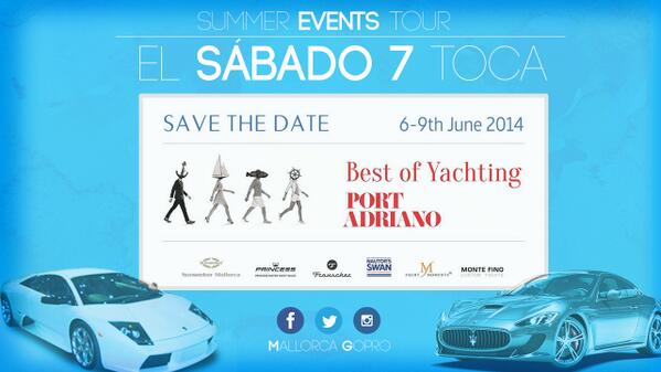 gopromallorca's tweet image. Empezamos el #SummerEventsTour en el evento nautico de "Best Yachting" en Puerto Adriano #MallorcaGoPro