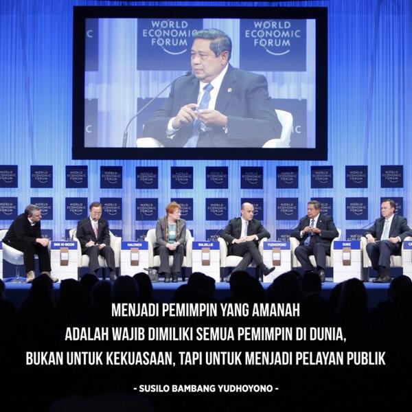 Menjadi pemimpin yg amanah adalah wajib dimiliki pemimpin dunia, bukan utk kekuasaan tapi utk mjd pelayan publik.