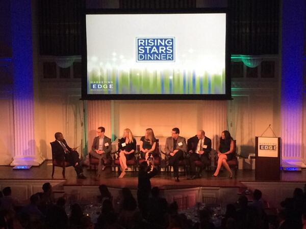 mktgEDGEorg's tweet photo. Congratulations to our #2014RisingStars: Yvette Lui, @dimitrimaex, @GNovillo, @carrieparker, @emilyriley62 &amp; @abwass http://t.co/i5wECrsBSA