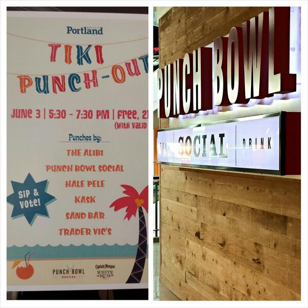 Portland Monthly and Captain Morgan Rum present Tiki Punch Out 2014