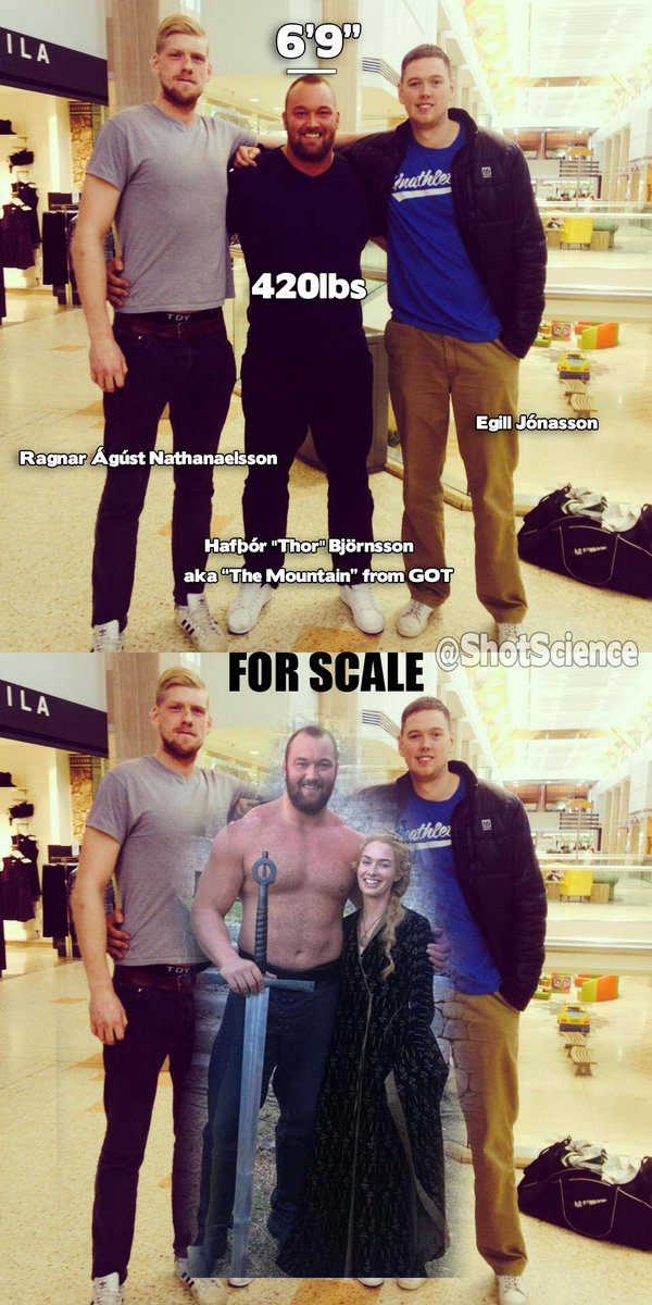 Shot Science Basketball on Twitter: "The Mountain vs @RaggiNaT & Egill