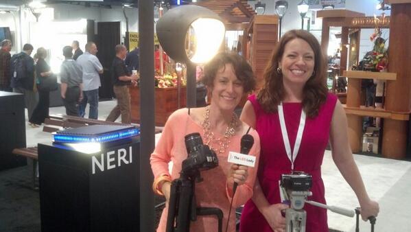 neri_nna's tweet photo. @TechnicaPR @TheLEDLady visiting #neri @lightfair  on las Vegas. http://t.co/ytujNJffnw