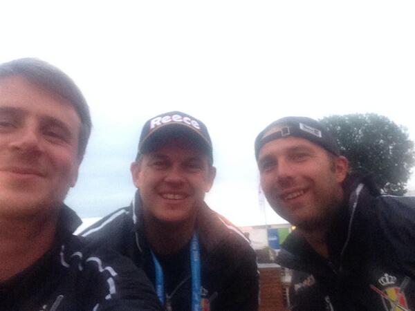 Chillin with the boys after a long day!!! #RWHC2014