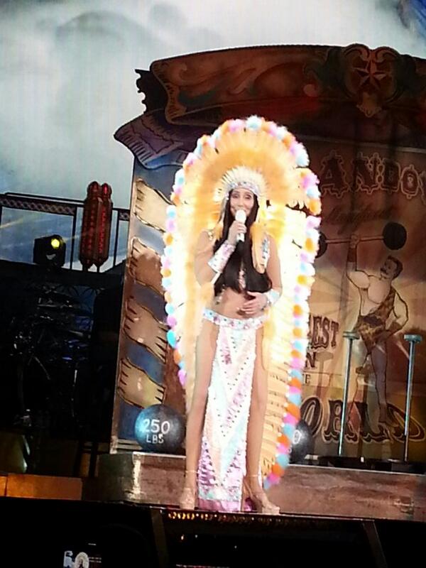 #cher  @ Pepsi center Denver