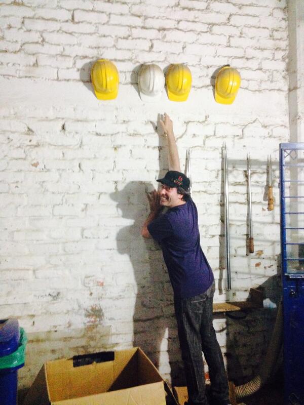 geoff_watts's tweet photo. Hats are required in this dry mill facility in Cauca , but only accessible if you are at least 2 meters tall http://t.co/ntpaXJL3RZ