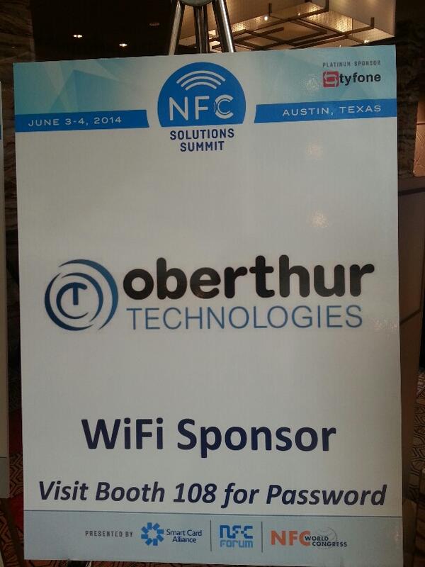 IdemiaGroup's tweet image. Did u know? OT is the exclusive WiFi sponsor at the SCA NFC Solutions Summit @smartcardorgusa #nfcsolutions