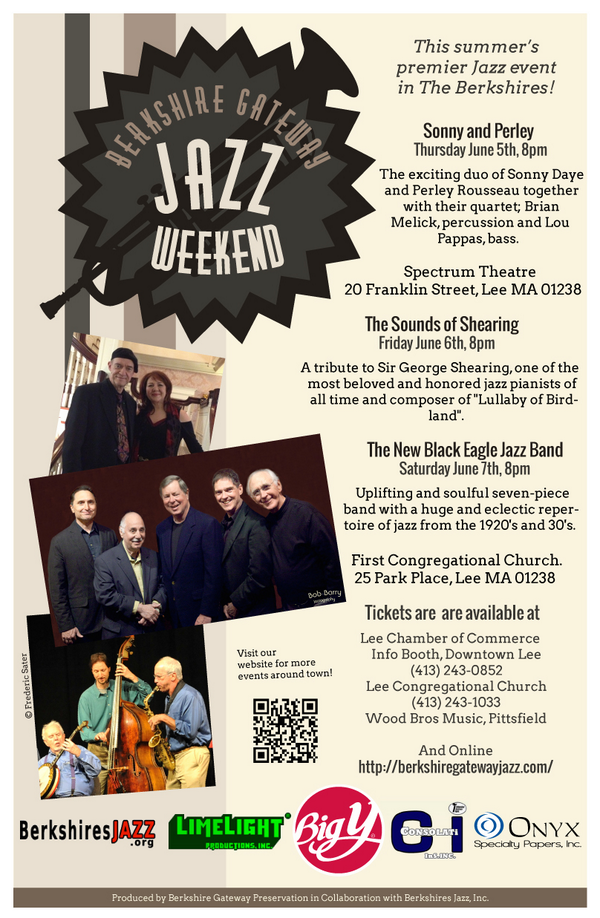 EdwardBride's tweet image. A look at the Berkshire Gateway Jazz Weekend, which gets under way on June 5.