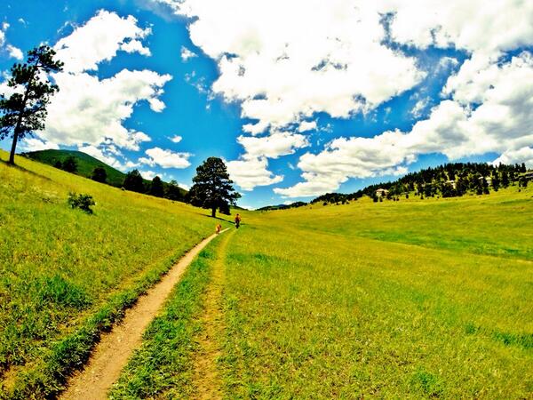 Peak2PeakPro's tweet photo. Denver is HOT and we are reminiscing about MTB in Evergreen last weekend. http://t.co/b1XnSH5Hue
