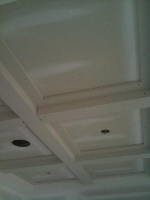 Curved Walls Inc On Twitter Frameless Coffered Ceiling With