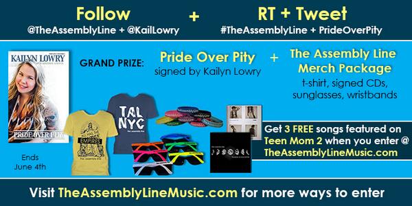TheAssemblyLine's tweet image. 1 day left to enter! @KailLowry #PrideOverPity #TheAssemblyLine | theassemblylinemusic.com/talgiveaway