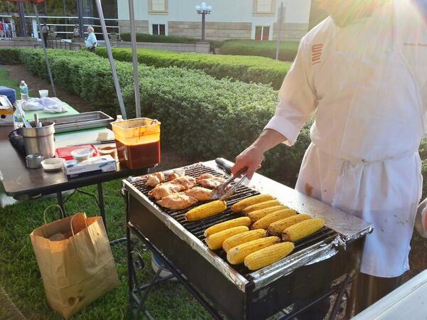 TheMintMuseum's tweet photo. Dishing it out at #PITP2014. Thanks for feeding #clt @e2emerilseatery!! http://t.co/6mDVrt0xNS