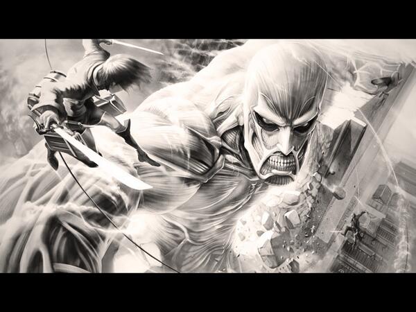 SlenderTooth's tweet image. Also I was going to post this artwork but I forgot to so here it is the Titan that caused everything