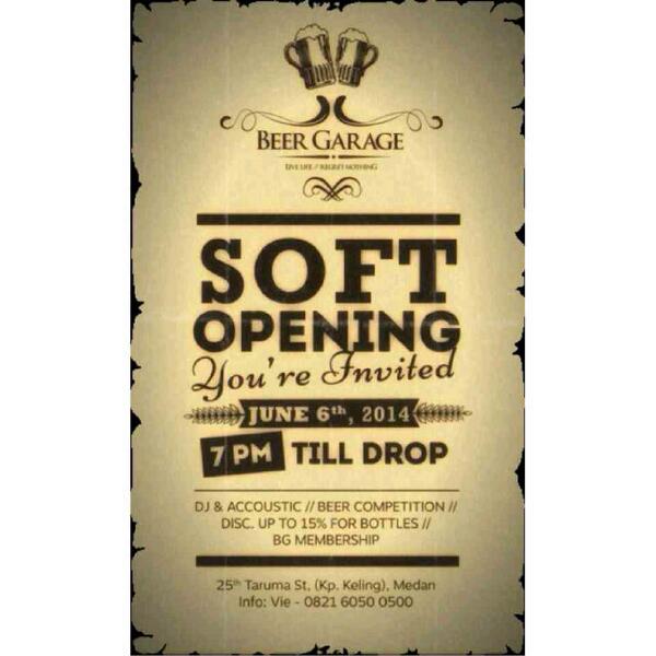 ChicoCafe25's tweet photo. And here the Surprise! ☀Beer Garage☀ Soft Opening at our 2nd Floor in this Friday! http://t.co/2HLOFnhWjv