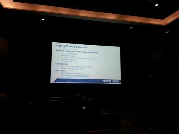 rnyazhemetdinov's tweet photo. Something about #Tizen compliance #tdcsf2014 #TDCSF14 #tdc http://t.co/tQX3gNRSOZ