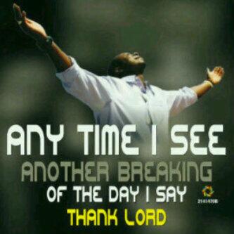Thank Jesus for my life...keeping going!!!