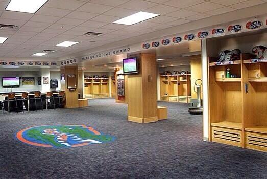 Just__Do_It__'s tweet photo. Florida gators football locker room😍🙌🐊 http://t.co/CQyC81bf2g