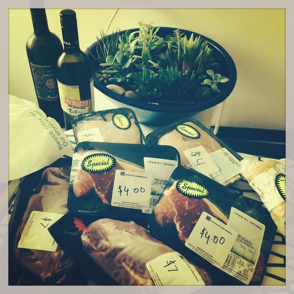 JohnnyRConnell's tweet photo. So my local supermarket is closing down. I just went in for eggs. #everythingmustgo #missingmadbutcher http://t.co/CRQnBMpOak
