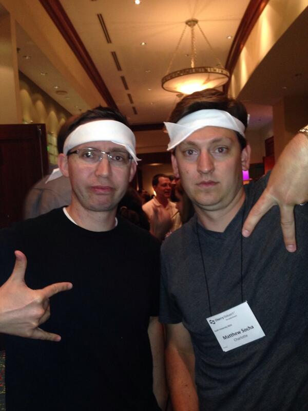 kimberlyadams03's tweet photo. This is how we role #audit2k14 @ScottAnderson03 @SochaTheCPA http://t.co/jGyfdN1feK