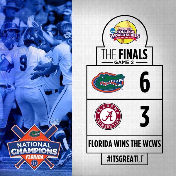 Gators365's tweet image. CHAMPS🐊🏆