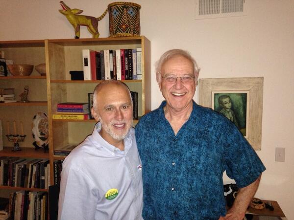 DavisVanguard's tweet photo. Robb Davis with Dick Livingston. http://t.co/yqYd96RbBK