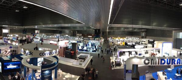 Gudel_es's tweet photo. Hoy estamos en #BIEMH2014 para ver algunas novedades del sector y estar en contacto con algunos clientes @BEC_BIEMH http://t.co/VAoHizKfJv